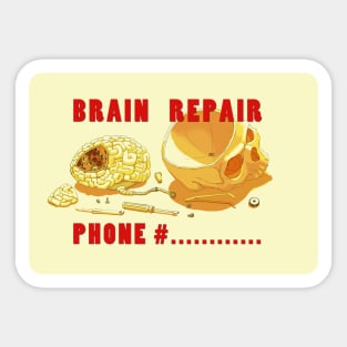 brain Sticker